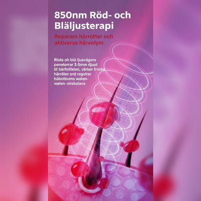 Premium huvudmassageapplikator för professionell hårbottsvård hemma