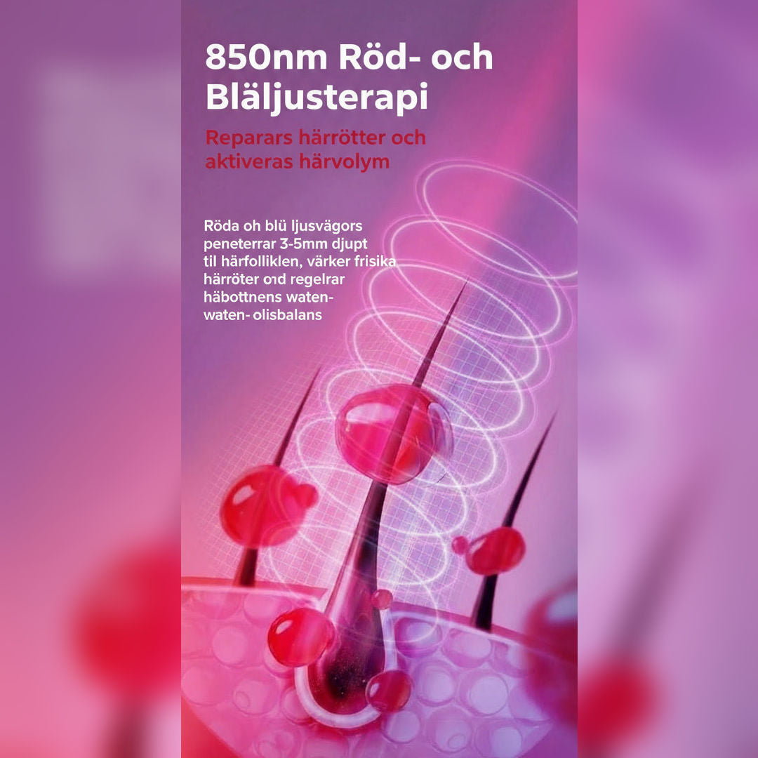 Premium huvudmassageapplikator för professionell hårbottsvård hemma